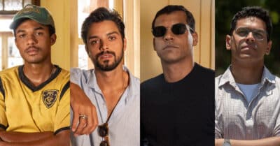 Juan Paiva, Rodirgo Simas, Marcello Melo Jr e Renan Monteiro em Renascer