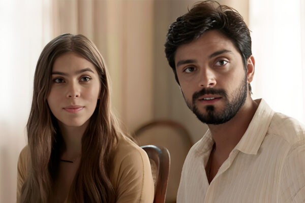 Buba (Gabriela Medeiros) e Venâncio (Rodrigo Simas) em Renascer