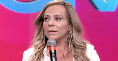 Christina Rocha na coletiva de lançamento do Tá na Hora