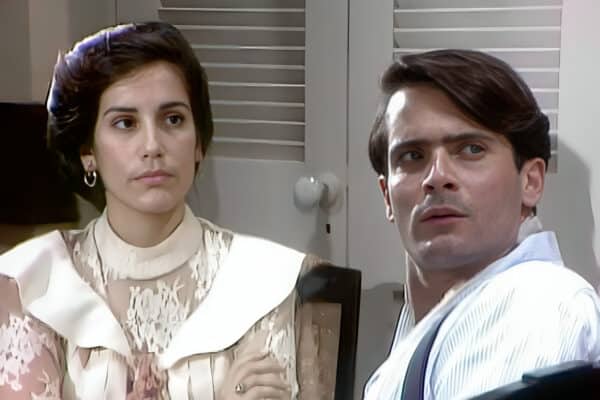 Gloria Pires e Lauro Corona em Direito de Amar