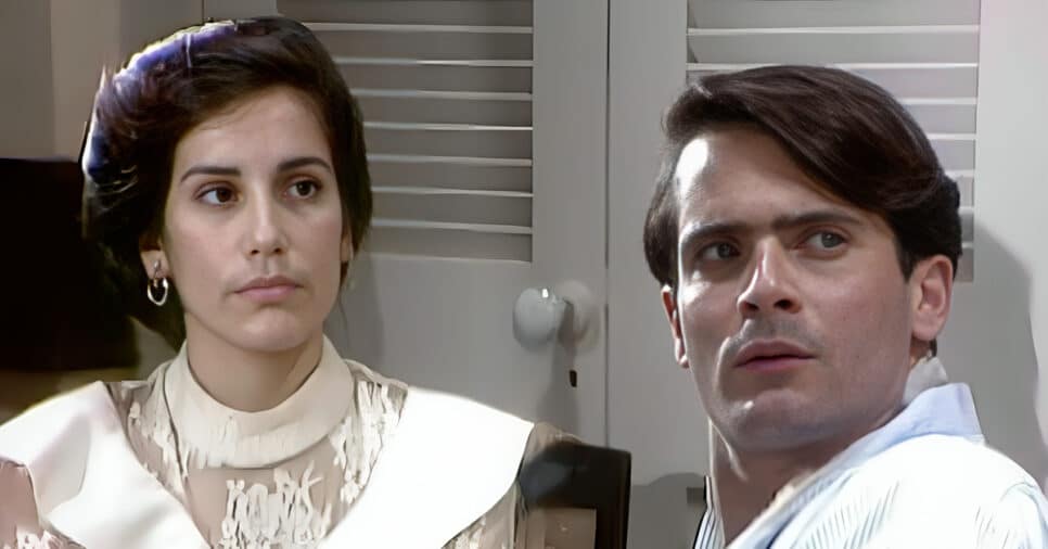 Gloria Pires e Lauro Corona em Direito de Amar