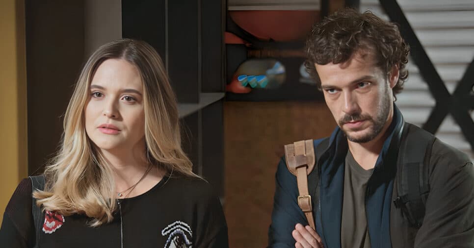 Juliana Paiva e Jayme Matarazzo em Família é Tudo