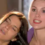 Serena (Priscila Fantin) e Cristina (Flavia Alessandra) em Alma Gêmea