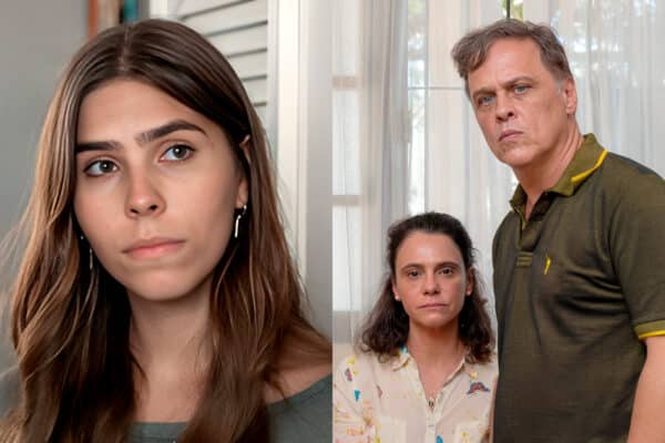 Gabriela Medeiros, Malu Galli e Guilherme Fontes em Renascer