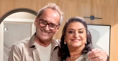 David Pinheiro (Jules) e Grace Gianoukas (Leda) em Família é Tudo