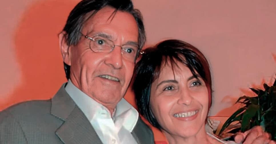 John Herbert e sua esposa, Claudia Librach