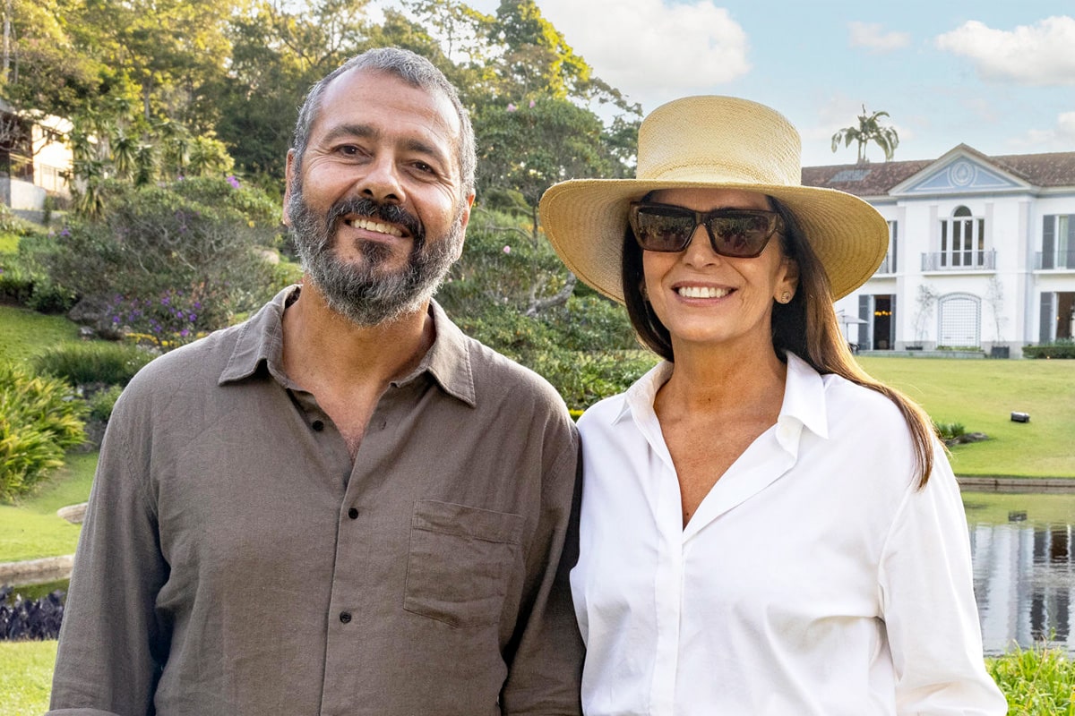 Marcos Palmeira e Malu Mader em Renascer