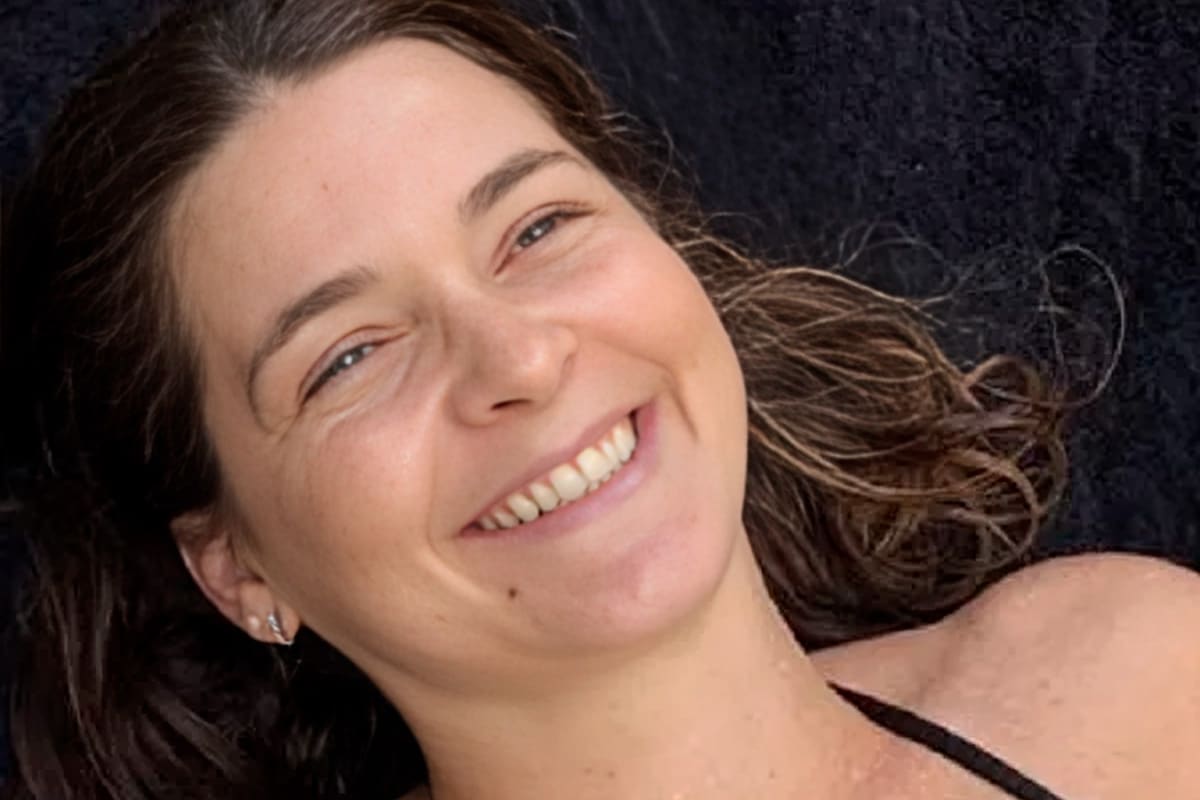 A atriz Claudia Abreu atualmente
