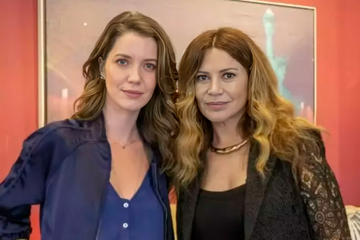 Nathalia Dill e Silvia Rizzo em Família é Tudo