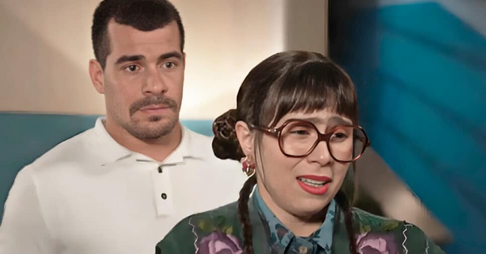 Júpiter (Thiago Martins) e Lupita (Daphne Bozaski) em Família é Tudo