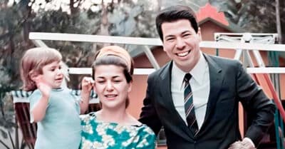 Silvio Santos e sua família nos anos 1960