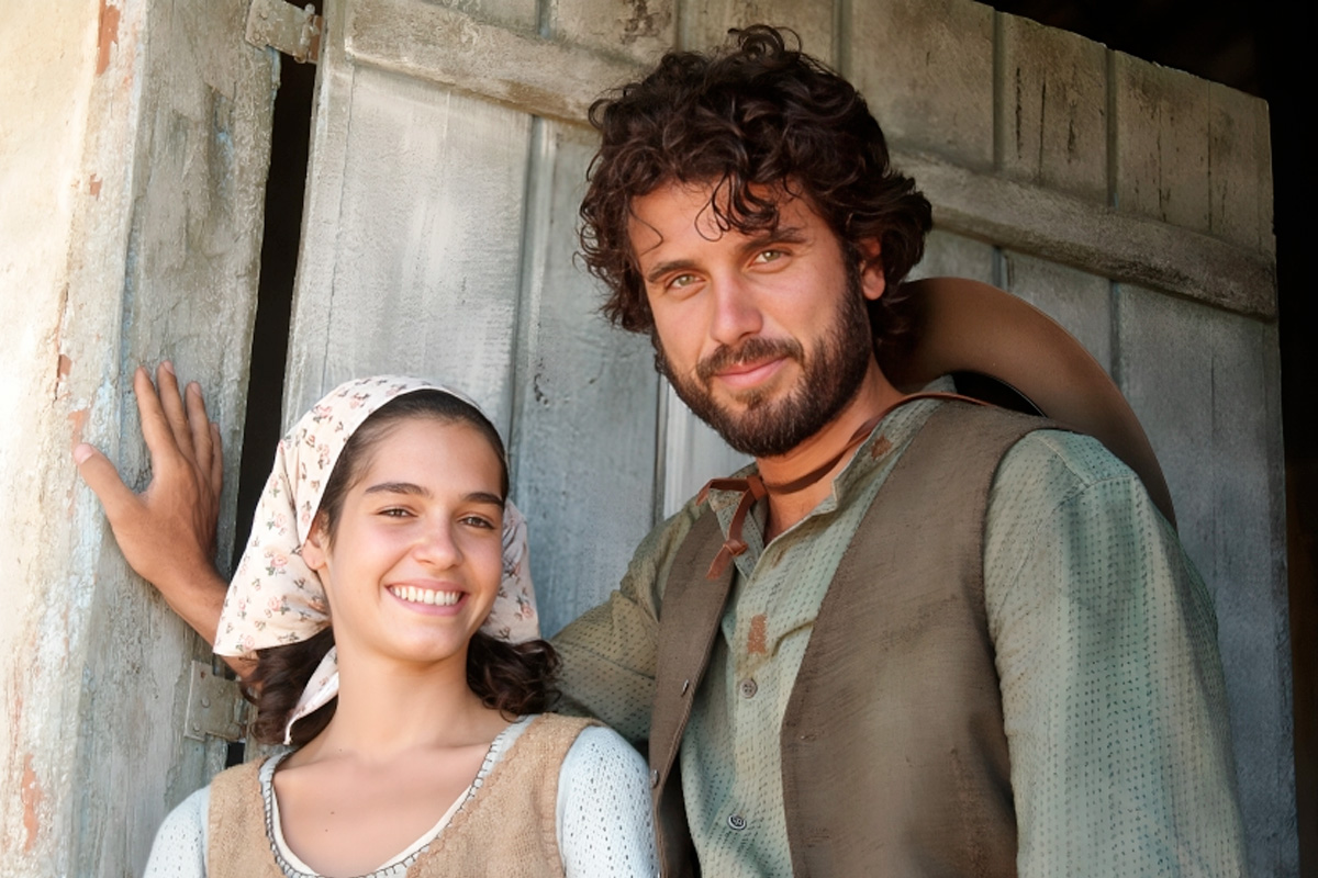 Maria Flor e Eriberto Leão em Cabocla