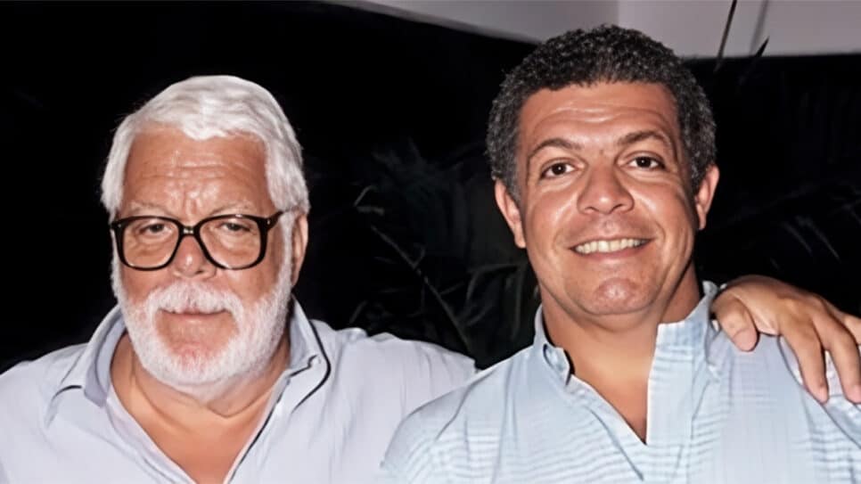 Manoel Carlos e seu filho Manoel Carlos Júnior