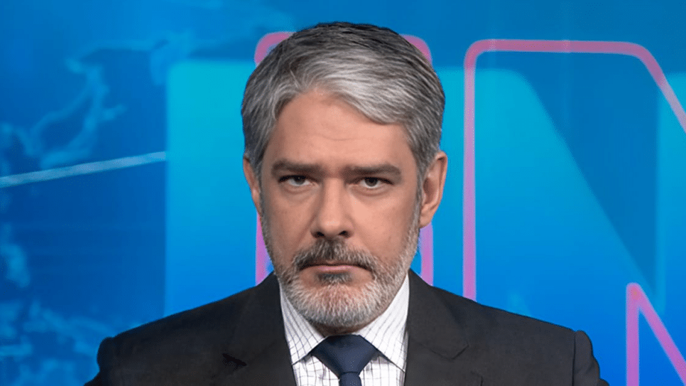 William Bonner no Jornal Nacional