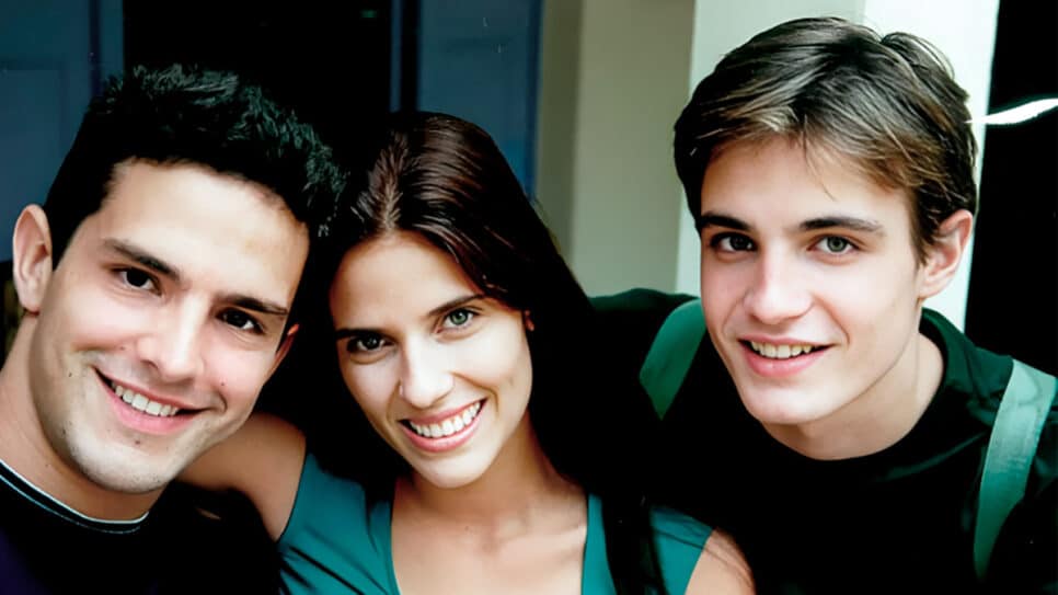 Iran Malfitano, Rafaela Mandelli e Max Fercondini em Malhação
