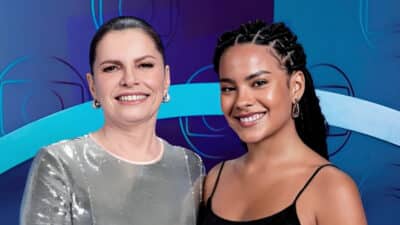 Débora Bloch e Bella Campos no Upfront 2025