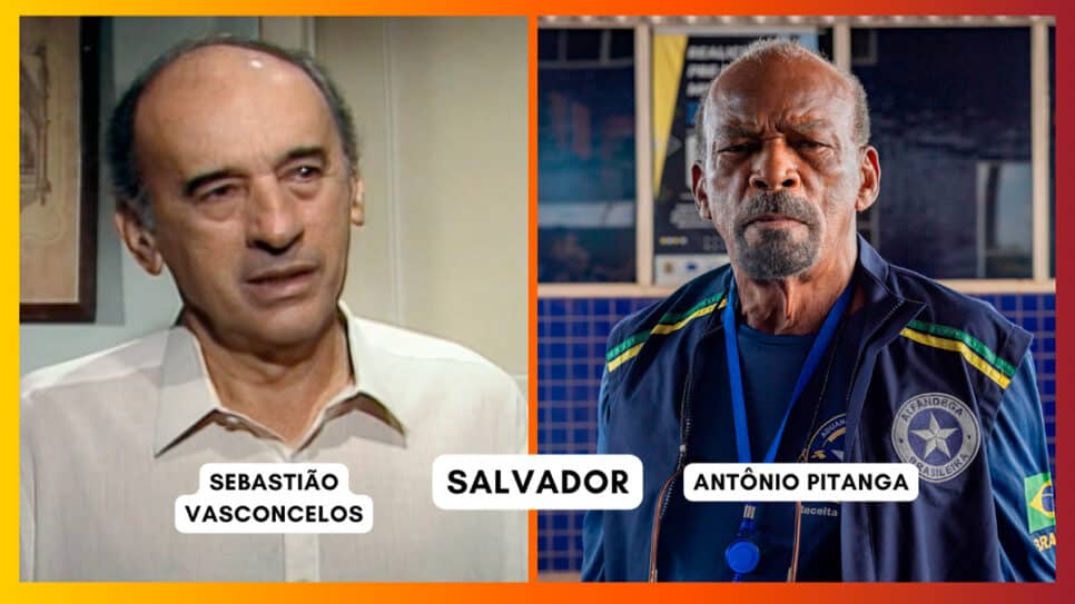 Sebastião Vasconcelos e Antônio Pitanga