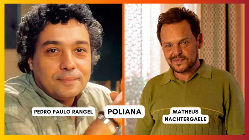 Pedro Paulo Rangel e Matheus Nachtergaele