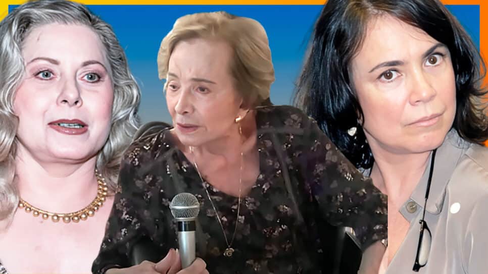 Vera Fischer, Glória Menezes e Regina Duarte