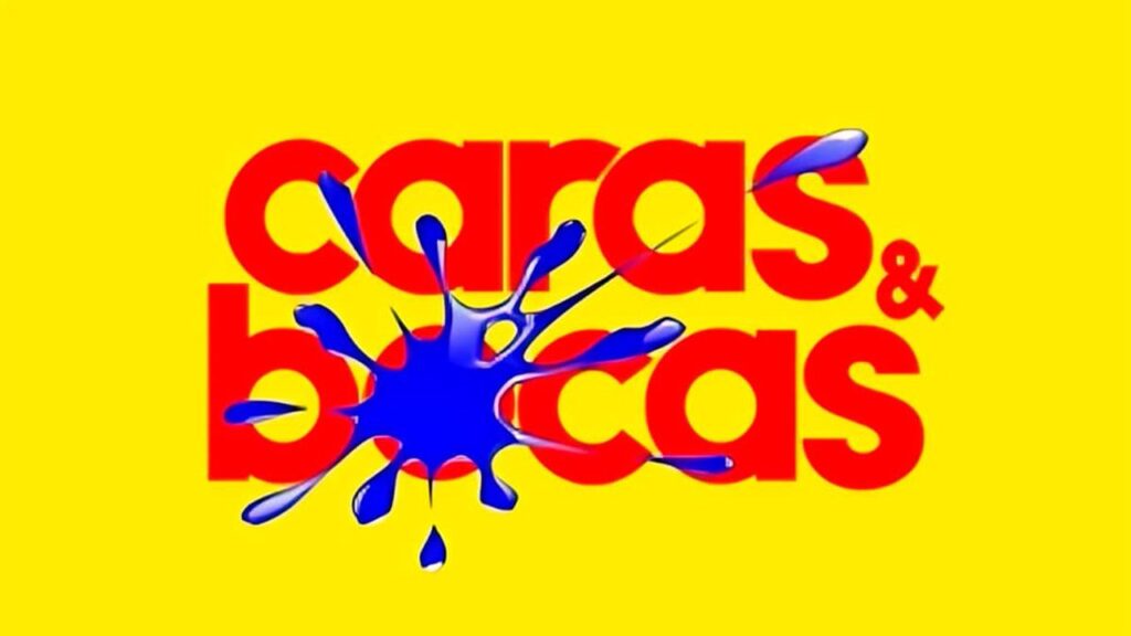 Logo da novela Caras e Bocas
