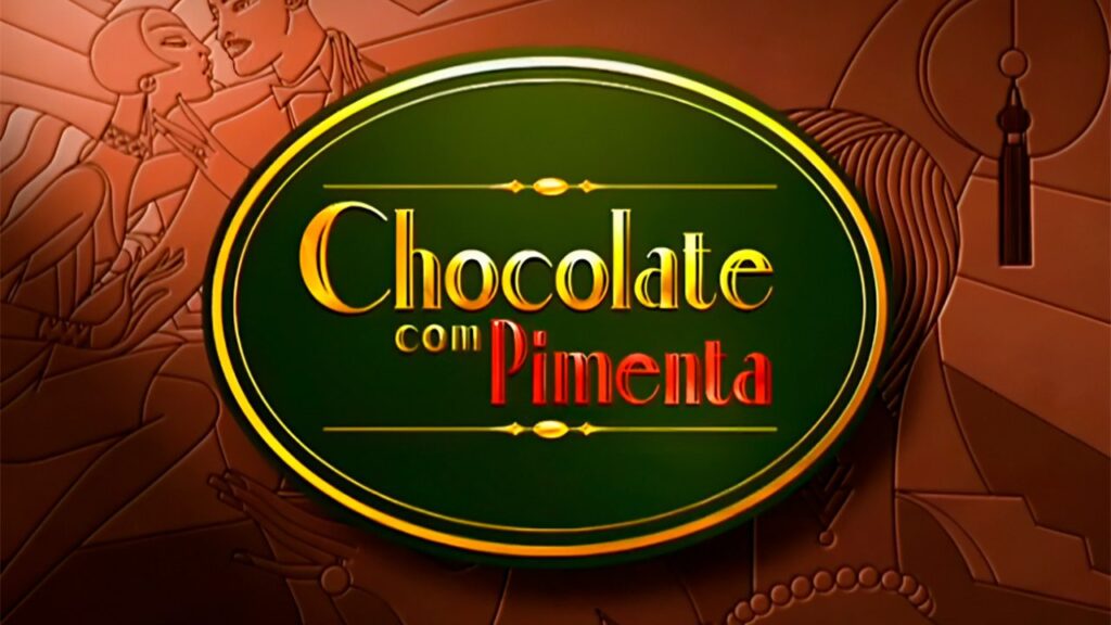 Logo da novela Chocolate com Pimenta