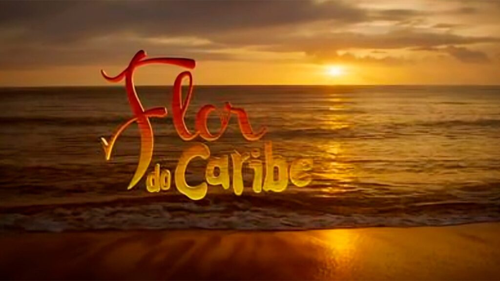 Logo da novela Flor do Caribe