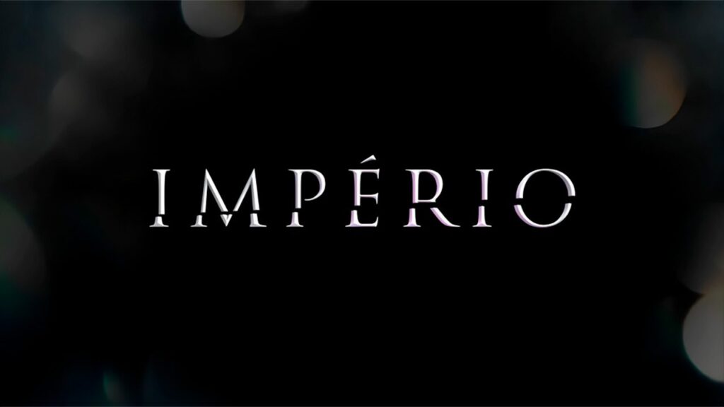 Logo da novela Império