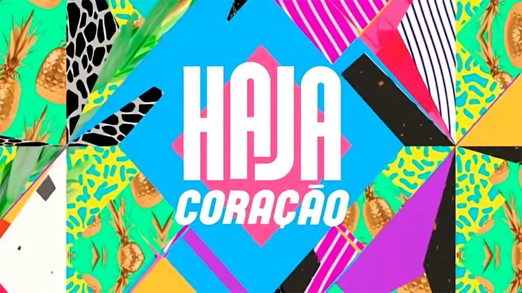 Logo da novela Haja Coração