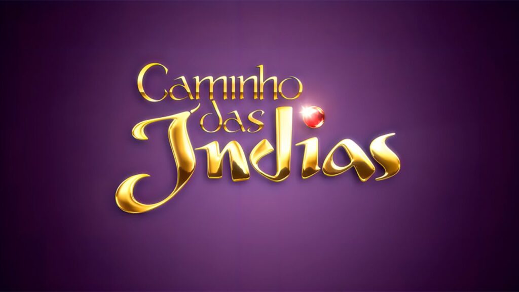 Logo da novela Caminho das Índias