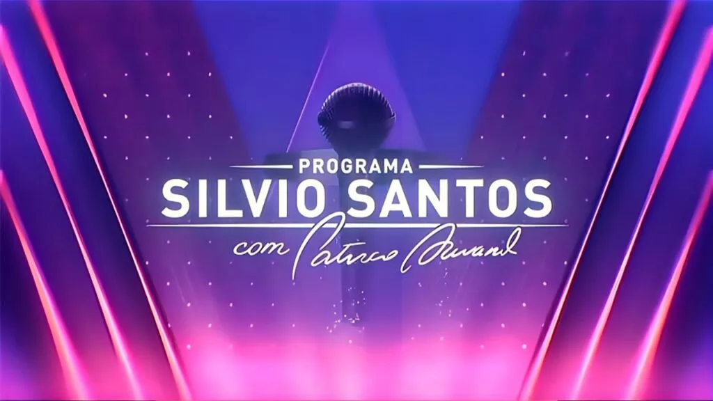 Assistir Programa Silvio Santos online gratuitamente neste domingo (24/05/2026) Logo do Programa Silvio Santos com Patricia Abravanel