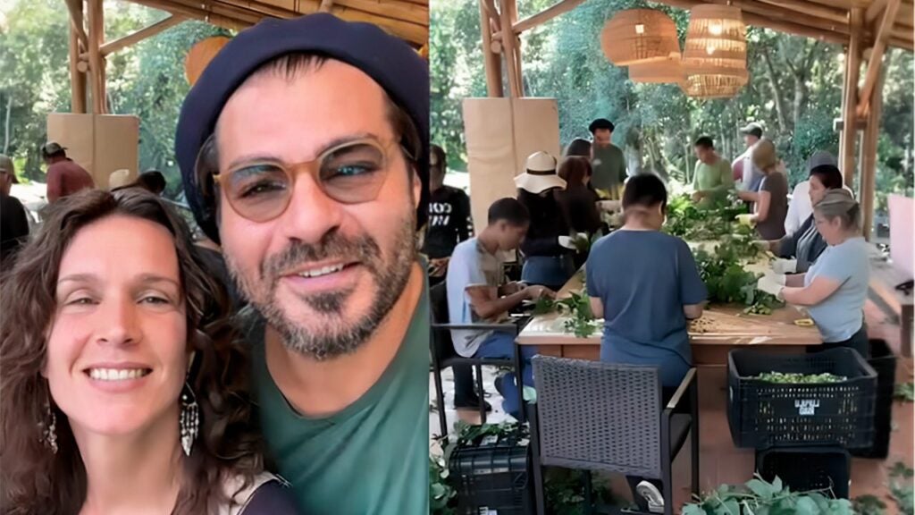 Vanessa Lóes e Thiago Lacerda