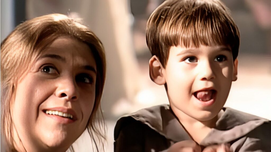 Tania Bondezan e Nicolas Prattes em Terra Nostra