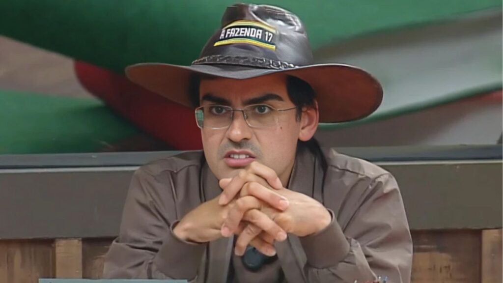 Dudu Camargo em A Fazenda