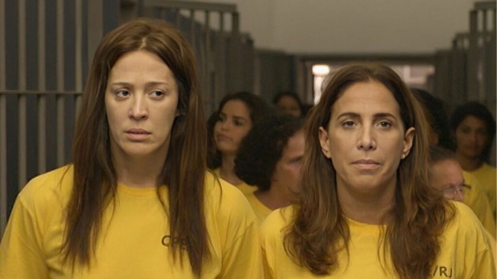 Lívia (Cláudia Raia) e Wanda (Totia Meirelles) no final de Salve Jorge