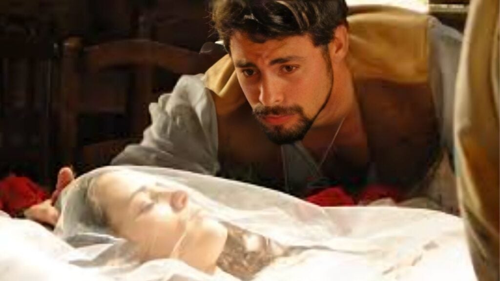 Cauã Reymond e Bianca Bin em Cordel Encantado