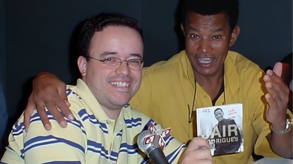 Everaldo Marques e Jair Rodrigues na Rádio Jovem Pan