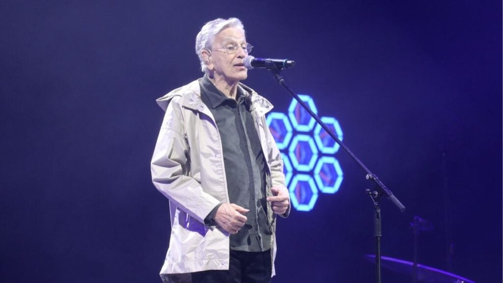 Caetano Veloso (foto: Rogério Fidalgo/Agnews)